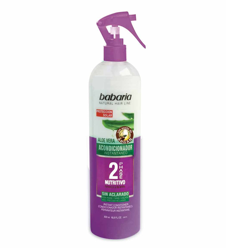 اسپری دو فاز بنفش باباریا (Babaria Biphasic Conditioner)