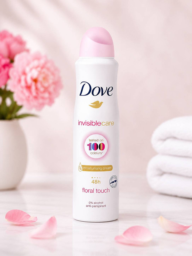 اسپری ضد تعریق زنانه Dove مدل Invisible careحجم 250 میلی لیتر