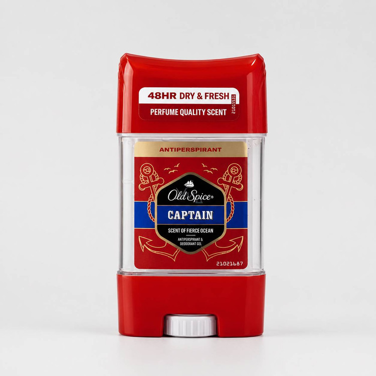 مام ژلی ضد تعریق اولد اسپایس مدل Captain Anti-Perspirant ژله ای حجم 63 گرم