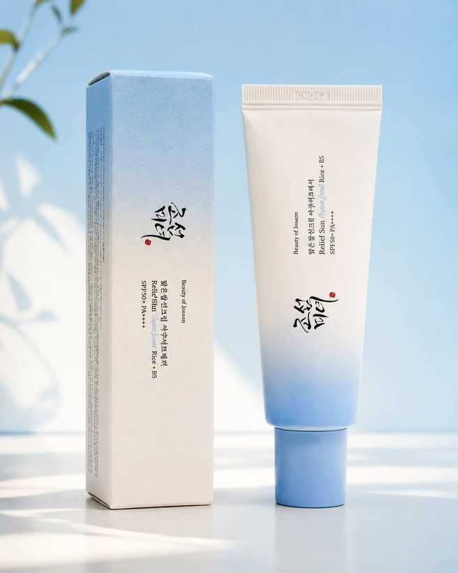 ضد آفتاب بیوتی آف جوسان مدل Relief Sun Rice + B5 SPF50+ PA++++