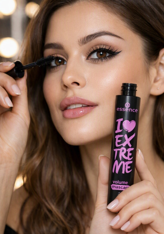 ریمل اسنس مشکی حجم دهندهI LOVE EXTREME Volume