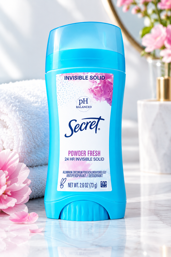 استیک ضد تعریق Secret Powder Fresh مدل Invisible Solid
